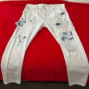 Designer Ralph Lauren Polo Jeans With Patches